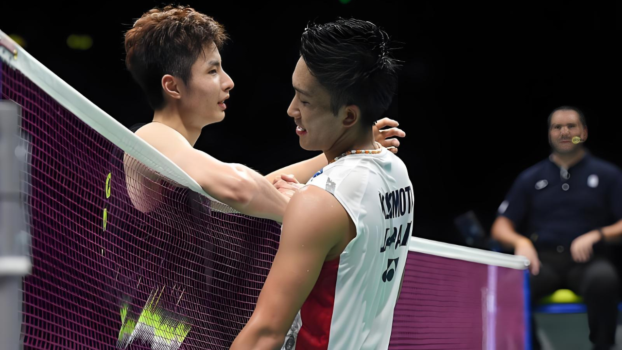 丹麦队碾压中国队，桃田贤斗高光表现